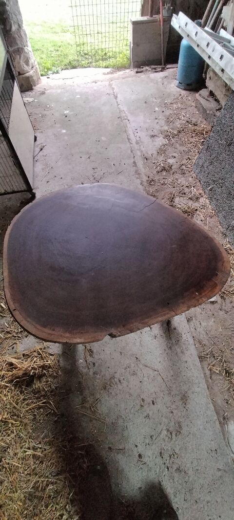 Table basse avec une essence de bois africaine grosse  50 Descartes (37)