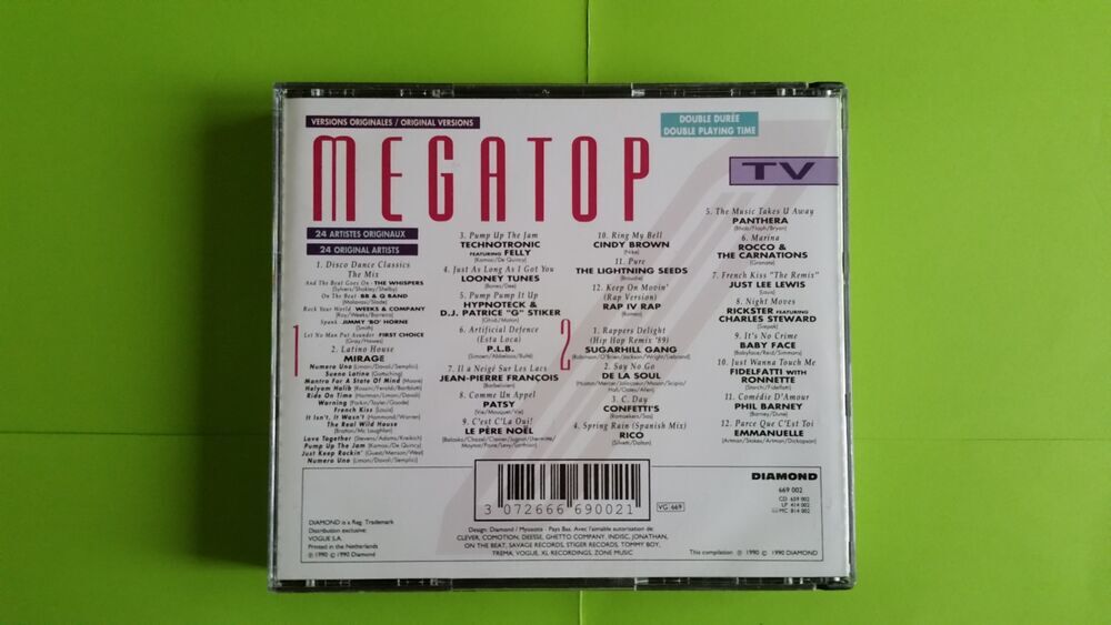 MEGATOP CD CD et vinyles