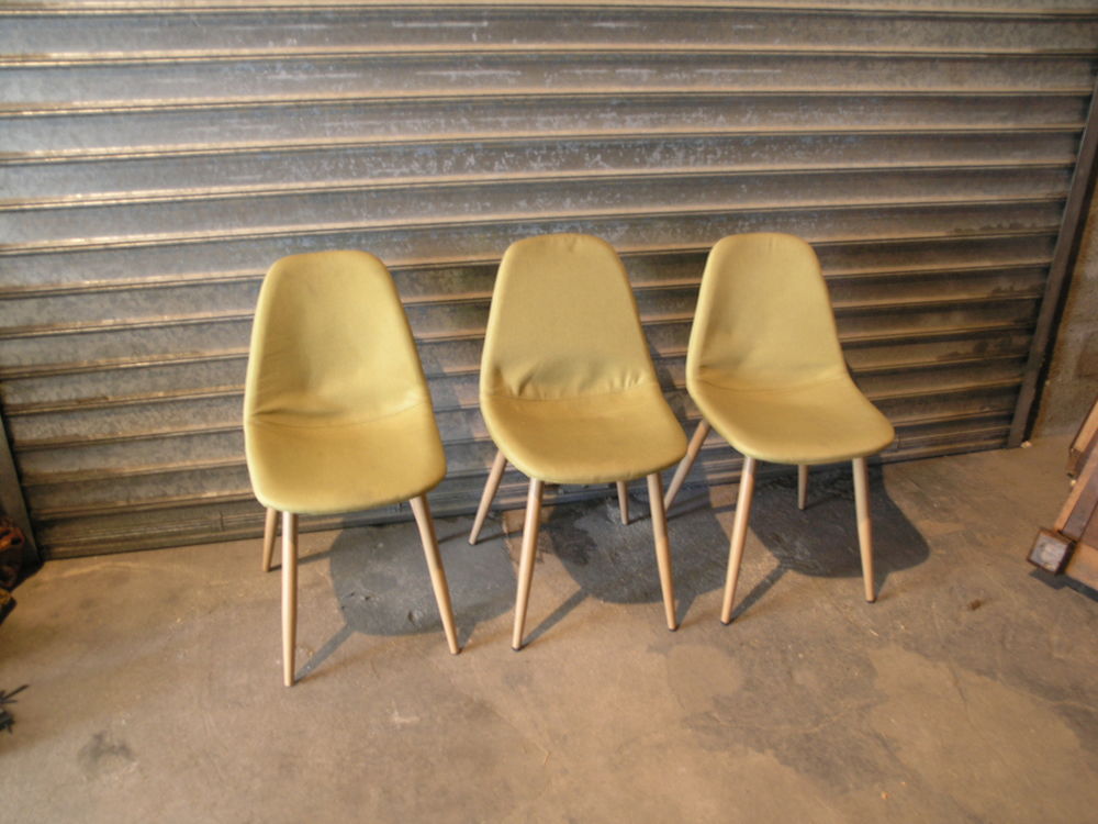 lot de 3 chaises design scandinave Meubles