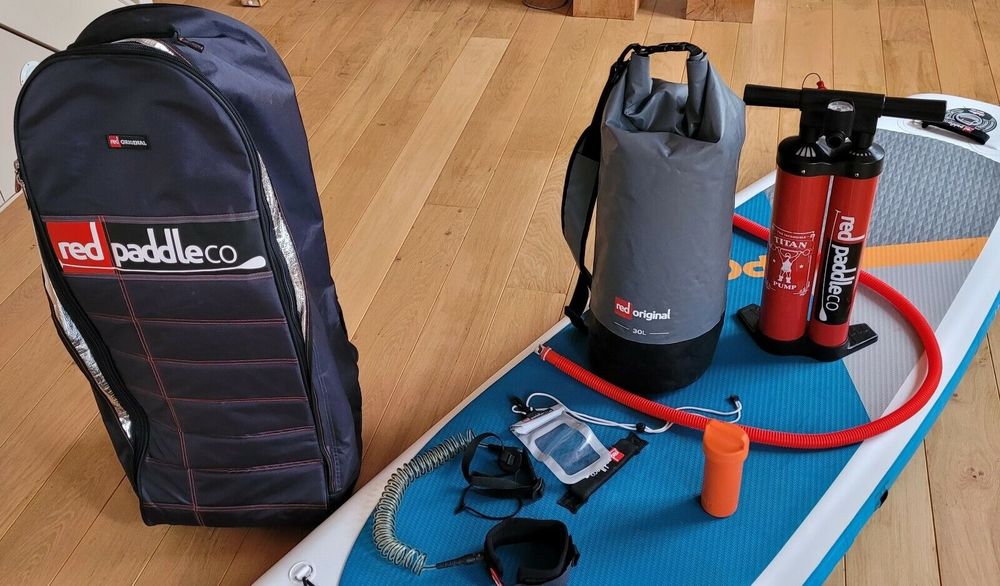 STAN UP PADDLE GONFLABLE RED PADDLE SPORT 12'6 rame carbone sac leach Sports