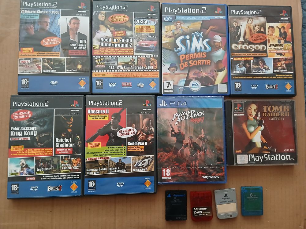 jeux playstation Consoles et jeux vidéos