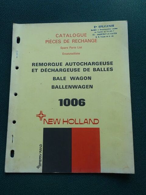 Catalogue de pices de rechange pour remorque autochargeuse  48 Marcilly-le-Hayer (10)