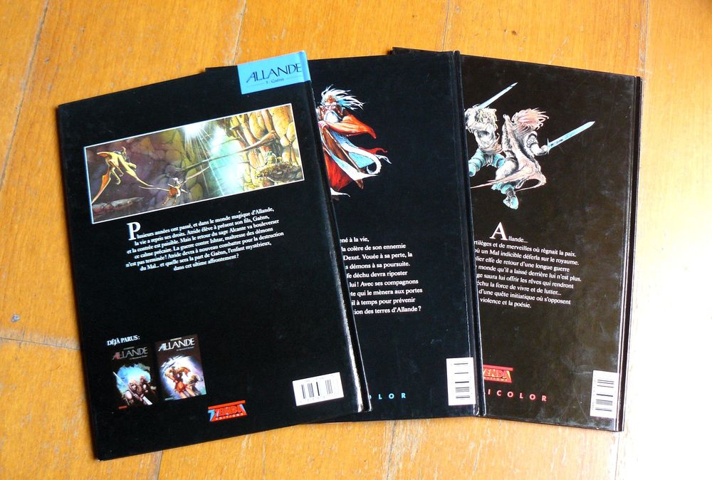 ALLANDE : s&eacute;rie compl&egrave;te tomes 1 &agrave; 3 en EO - Patrice GARCIA Livres et BD