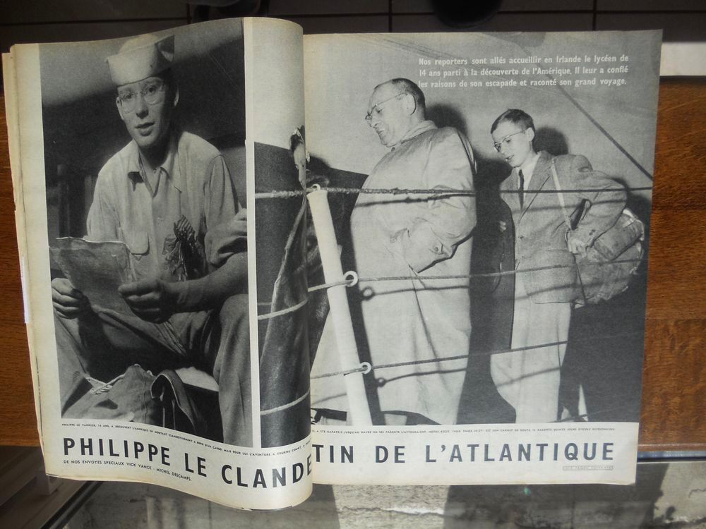 PARIS MATCH LE CARNET D'ESCAPADE DU COLL&Eacute;GIEN 1958 Livres et BD