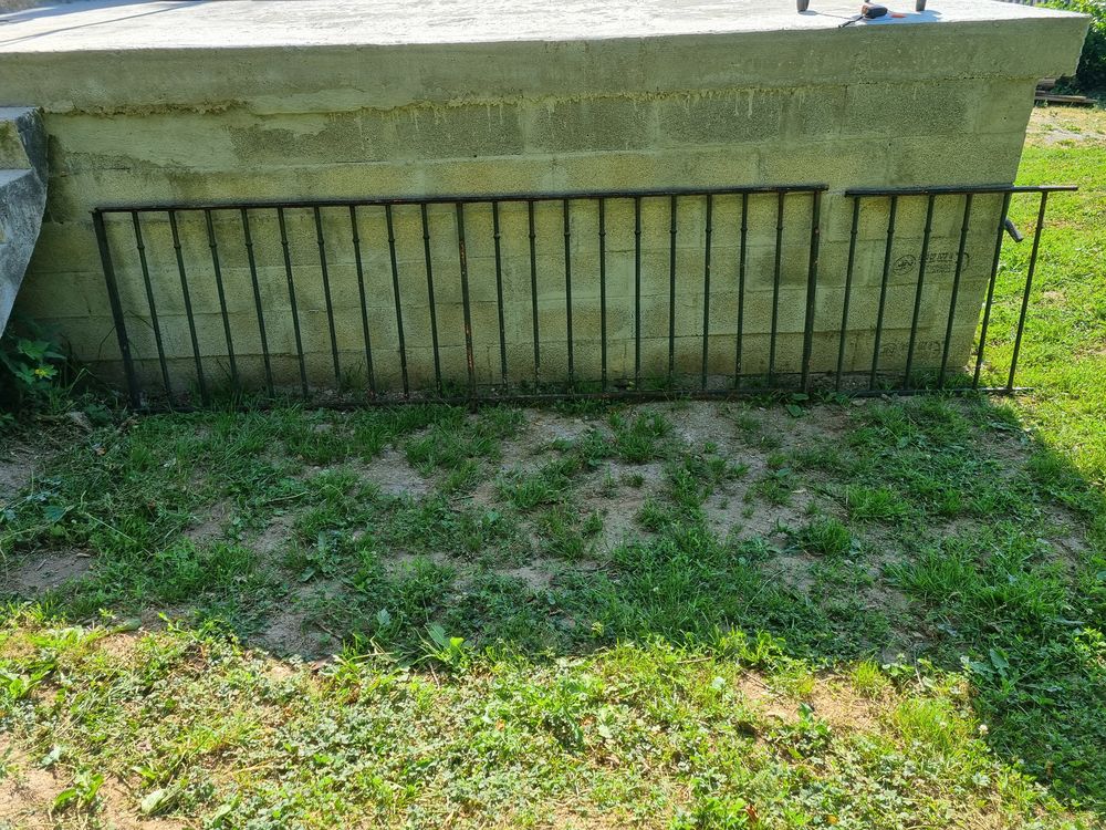 Garde corps fer plein Bricolage