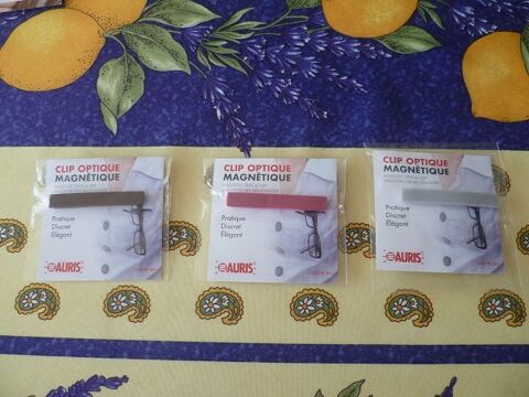 Lot clip optique Auris magn�tisme sant� beaut� noel homme 11 F�ves (57)