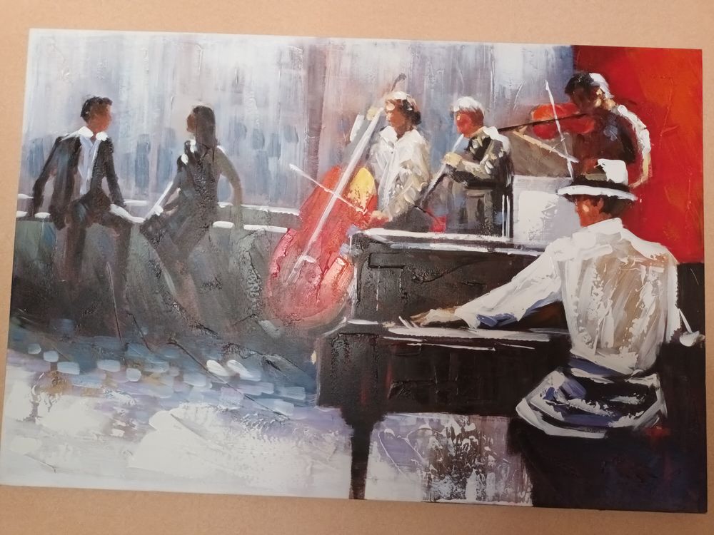 Tableau gouache Décoration