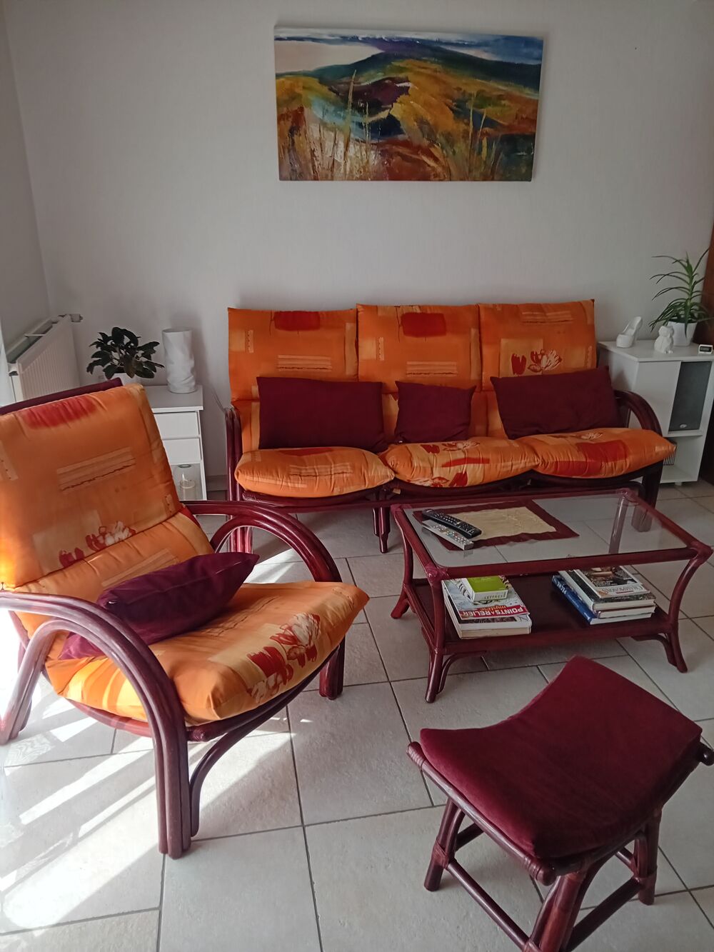 salon en bambou Meubles