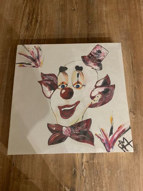 Cadre motif  ´´ Clown ´´ 6 Saleilles (66)