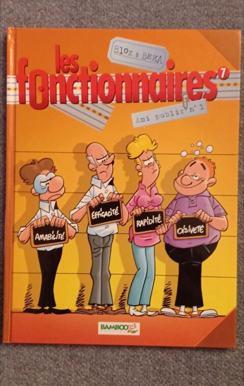 BD les fonctionnaires ami public numéro 1 5 Courbevoie (92)