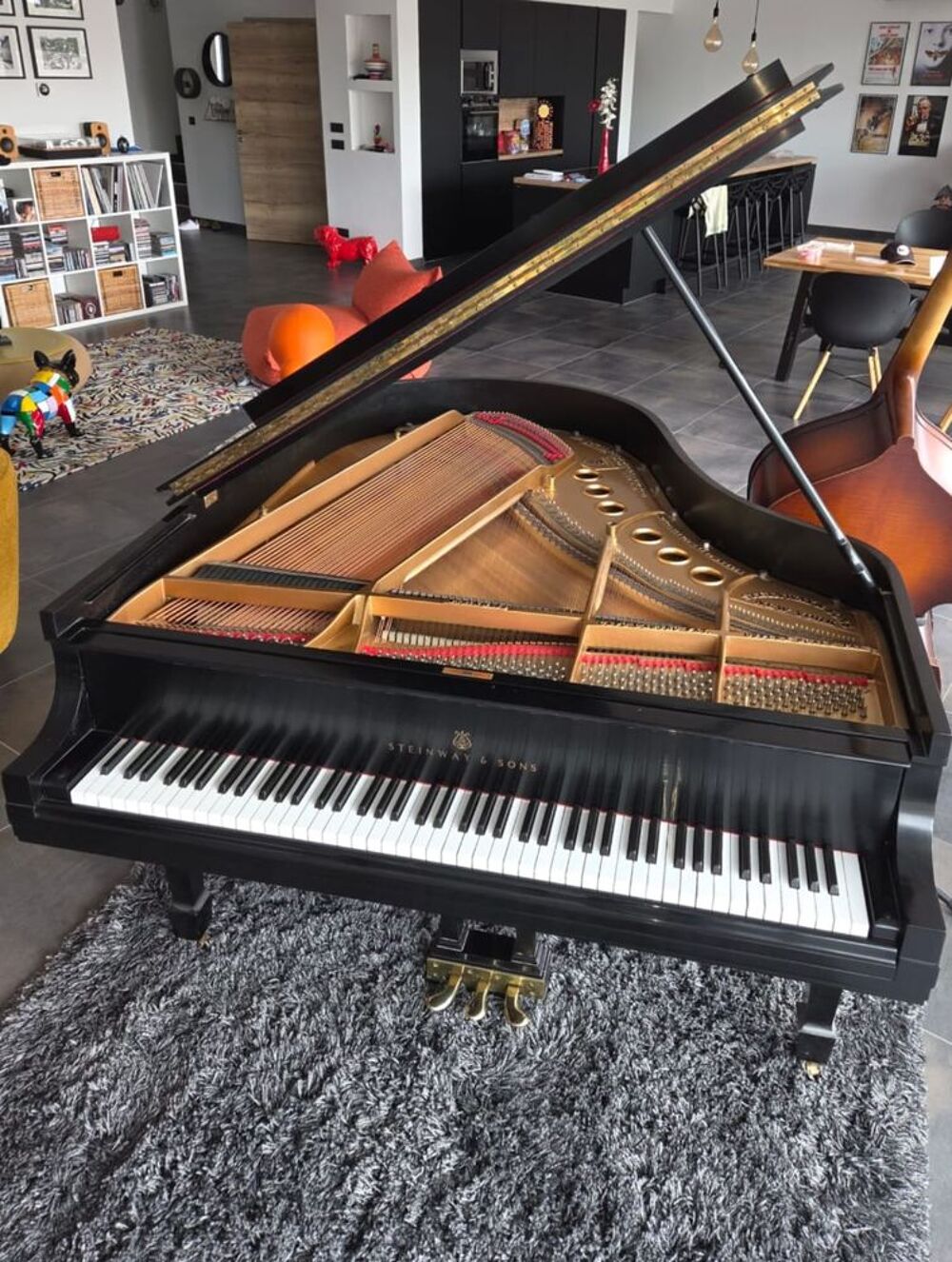 Piano Steinway &amp; Sons (Mod&egrave;le M) Instruments de musique