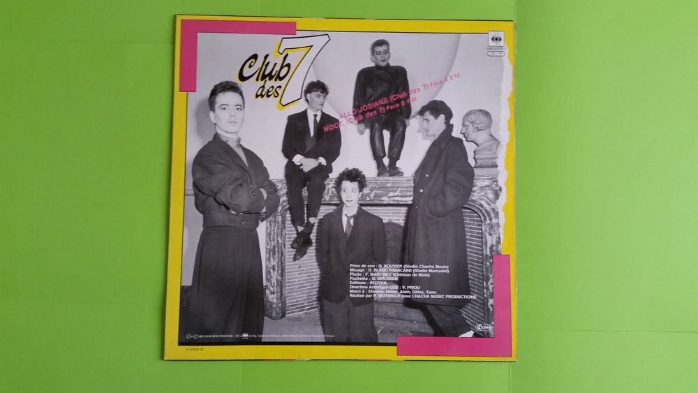CLUB DES 7 CD et vinyles