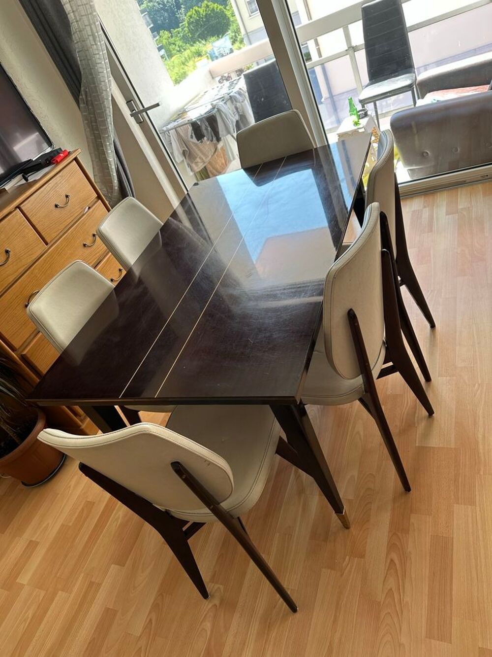 Table extensible avec 6 chaises Meubles