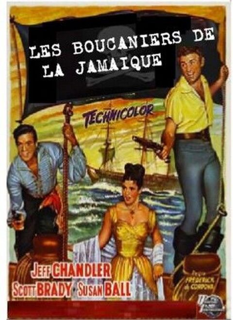 LES BOUCANIERS DE LA JAMAIQUE ,, jeff chandler  0 Malo Les Bains (59)