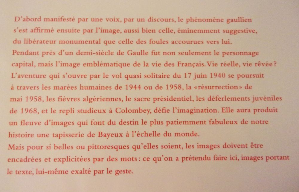 Livre "Voir De Gaulle" avec Jean Lacouture Livres et BD