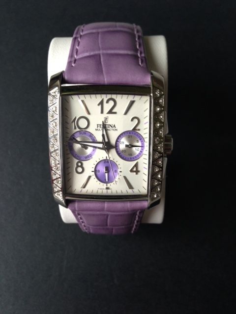 Montre FESTINA Femme - bracelet cuir violet - neuve 50 Carling (57)