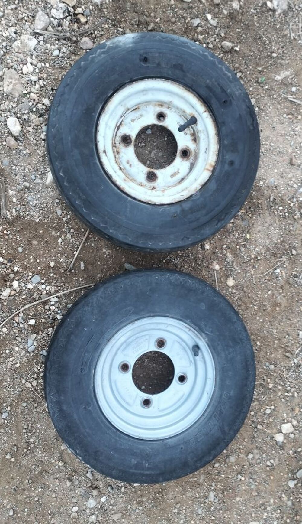 Roue remorque 8" entraxe 4x115 ET0 dia 85 m Bricolage