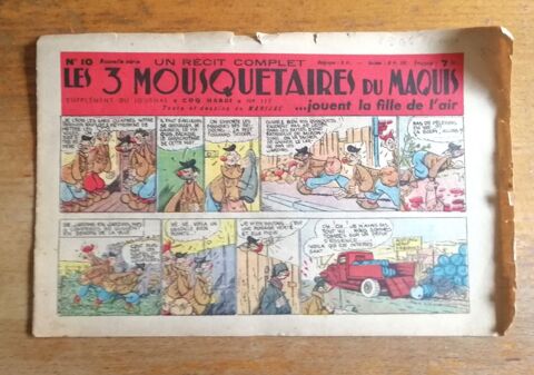 Les 3 mousquetaires du maquis n� 10 : ..jouent la file de... 24 Argenteuil (95)