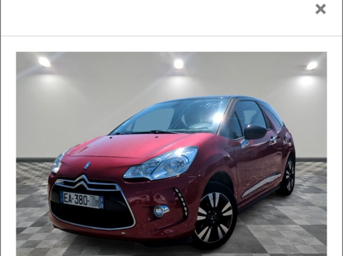 Citroen ds3 Citroën DS 3 PureTech 82 BVM5 So Ch
