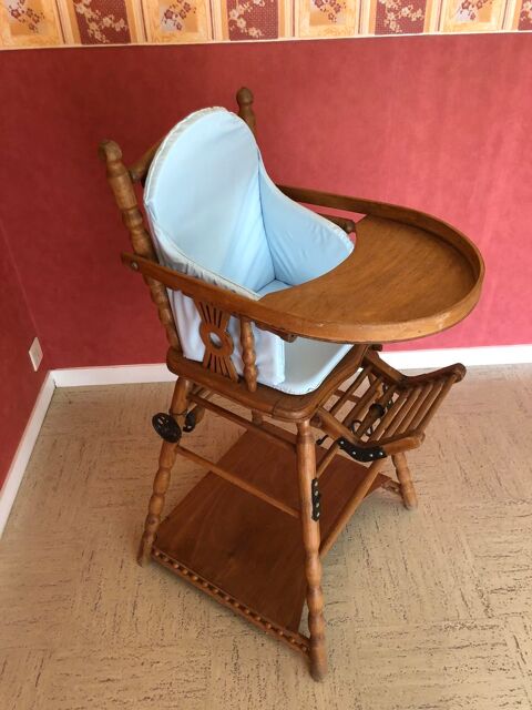 chaise haute vintage pour bb 0 Morancez (28)