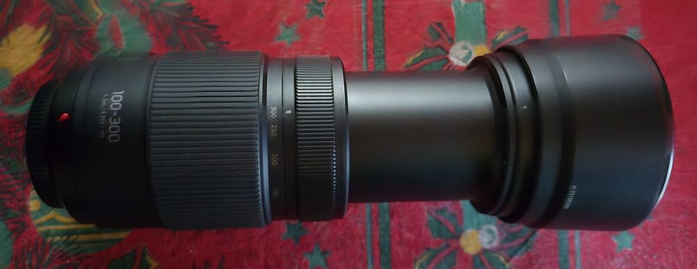 T&eacute;l&eacute;objectif Lumix 100-300 Photos/Video/TV