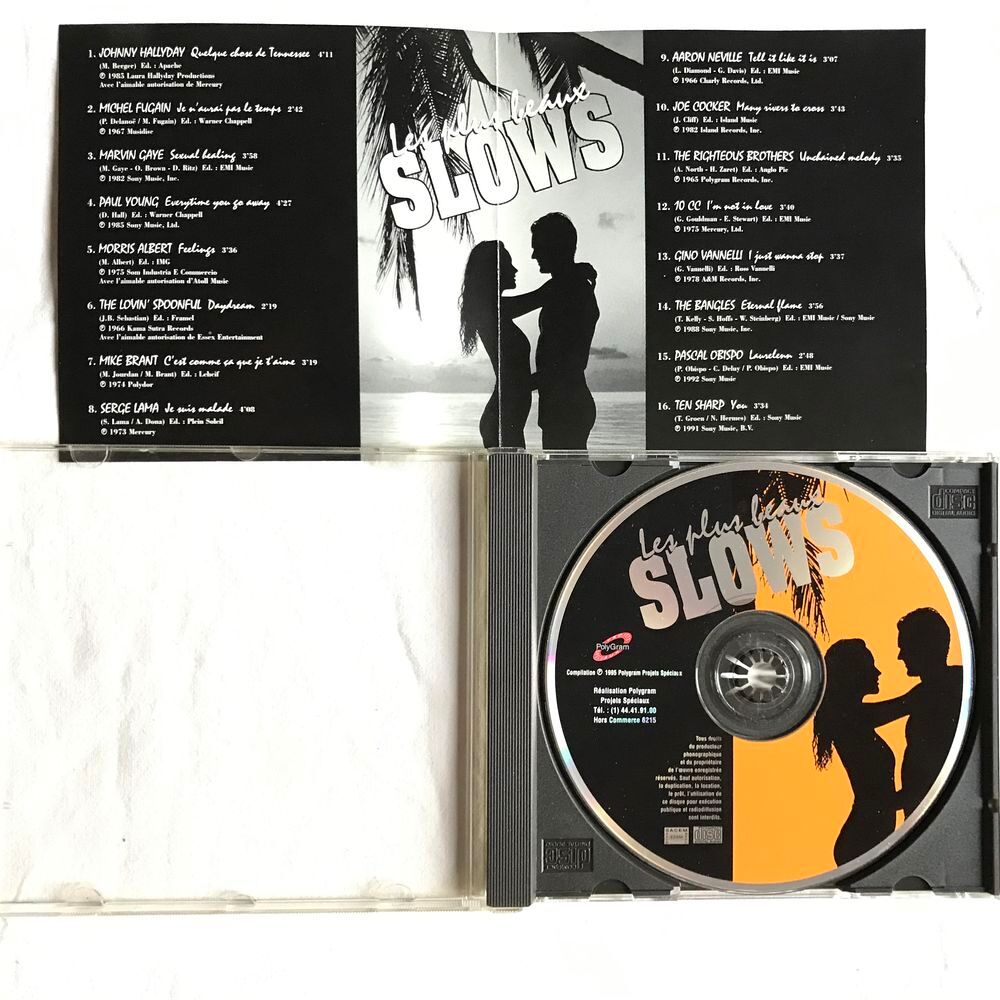 CD Les Plus Beaux Slows Compilation CD et vinyles