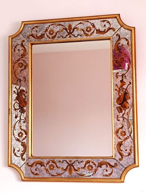 Miroir en verre églomisé 250 Vic-en-Bigorre (65)