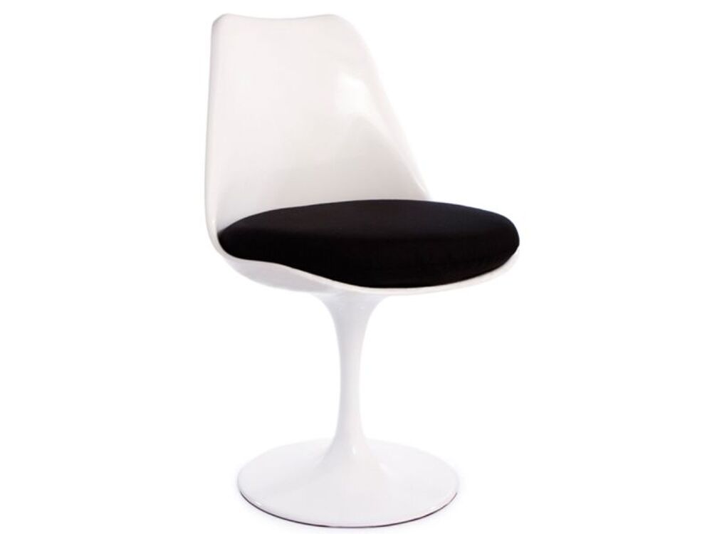 Chaise design tulip saarinen brillante coussin hauteur 5 cm Meubles