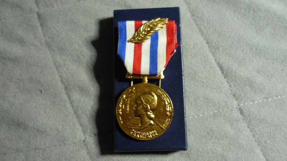 M&eacute;daille d'honneur 