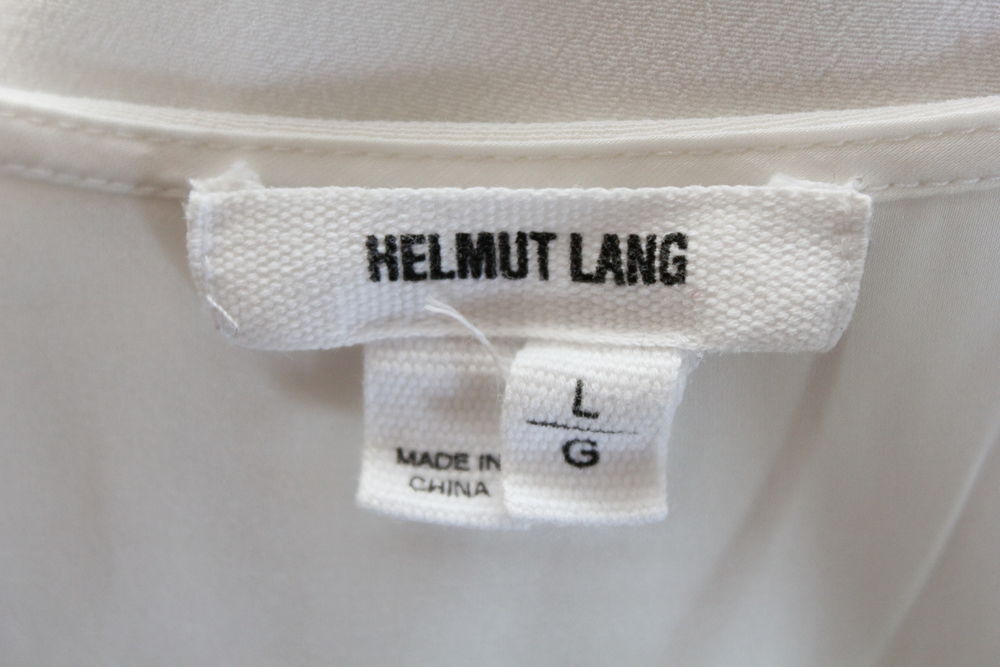 Robe blanche HELMUT LANG T.L Vêtements