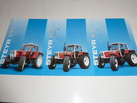 .Anciens prospectus tracteurs agricoles STEYR  0 Marcilly-le-Hayer (10)