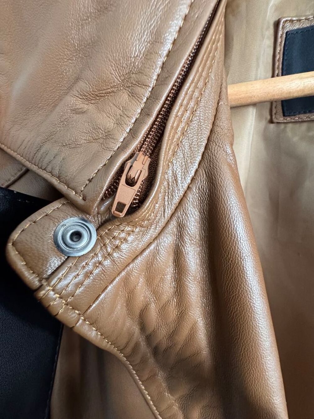 Veste en cuir Vêtements