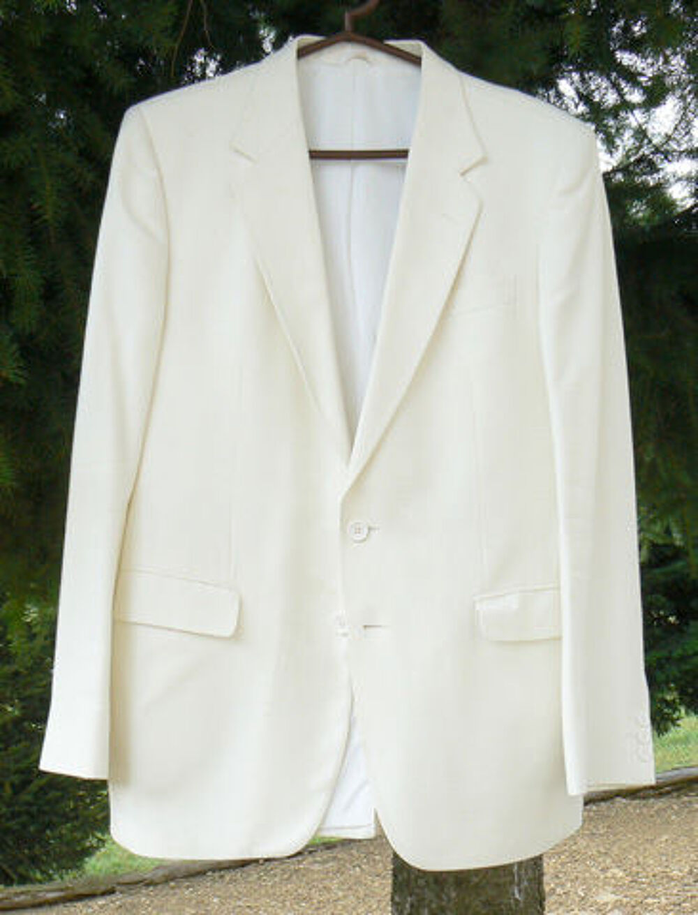 Superbe veste de c&eacute;r&eacute;monie blanche TED LAPIDUS superbe &eacute;tat Vtements