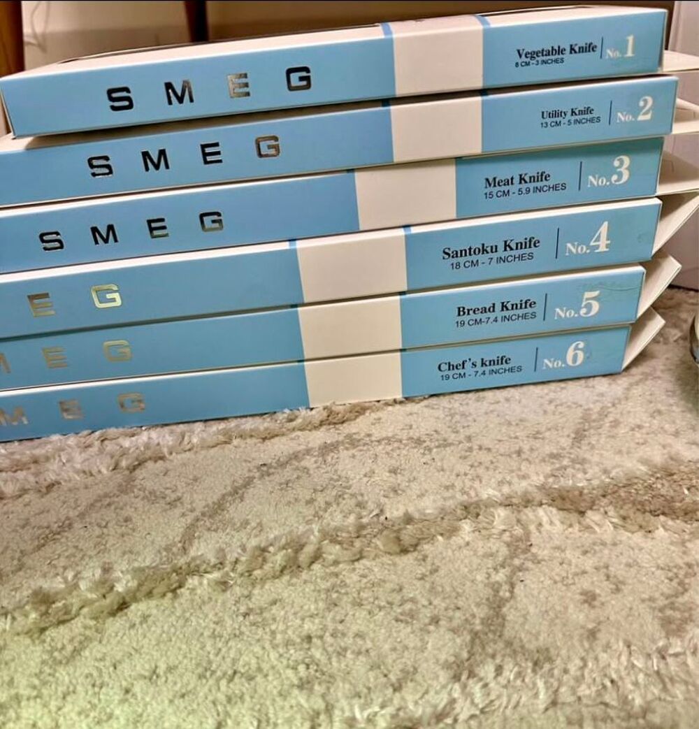 Bloc couteaux Smeg Cuisine