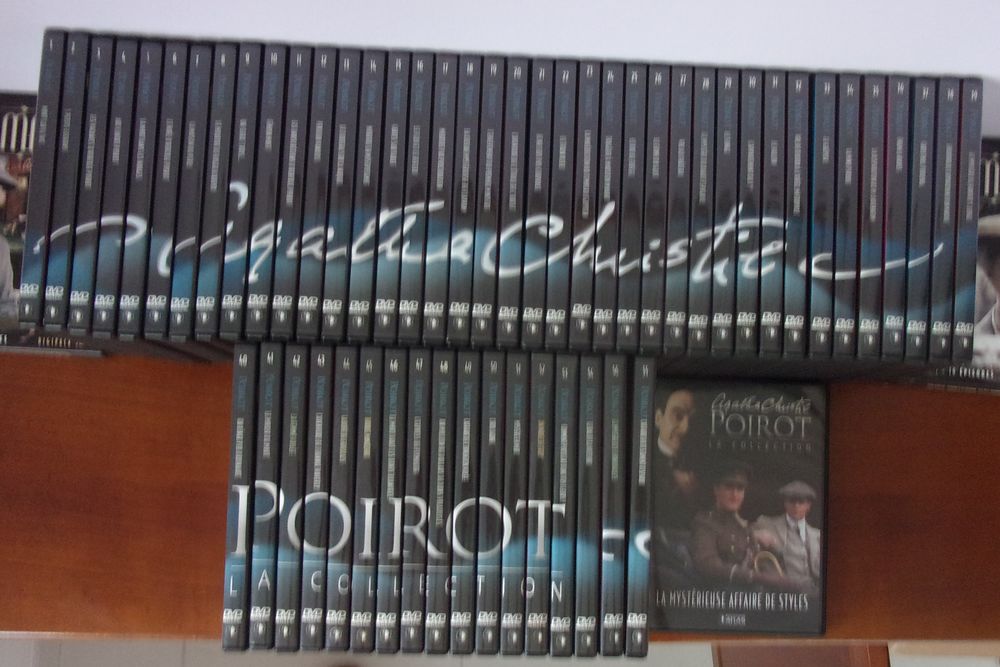 Lot DVD Hercule Poirot DVD et blu-ray