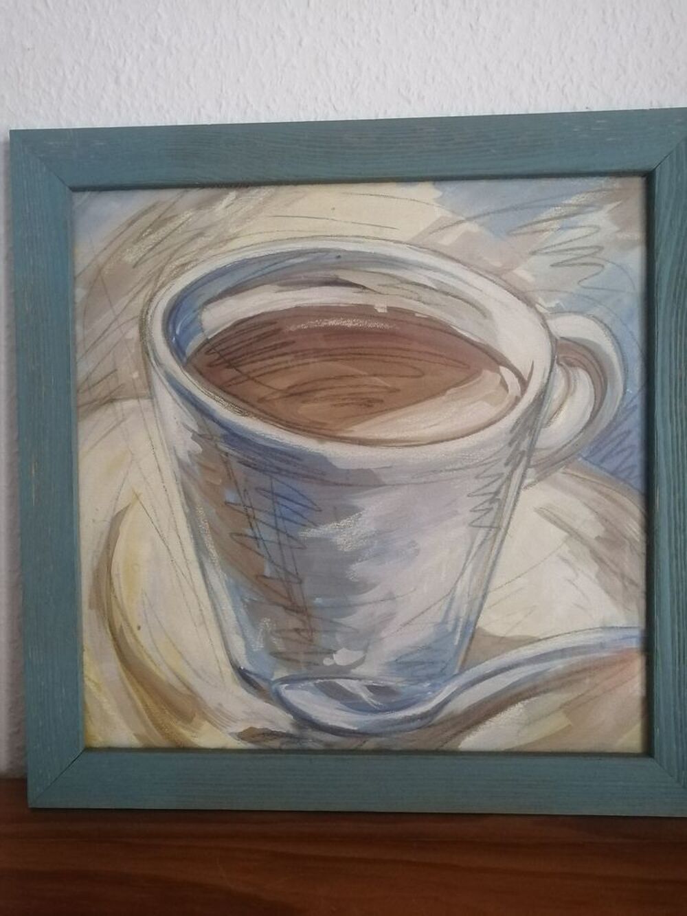 Tableau "tasse de caf&eacute;" Décoration