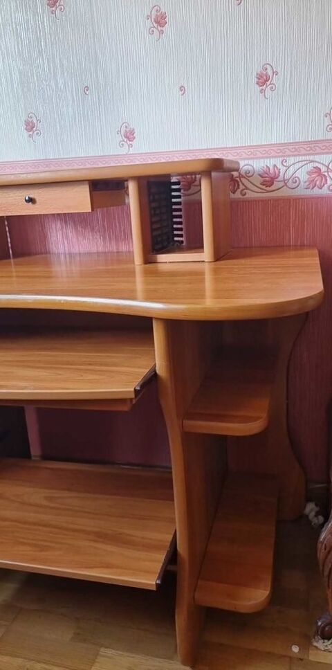 Meuble bureau informatique poirier teint merisier 230 Vourles (69)