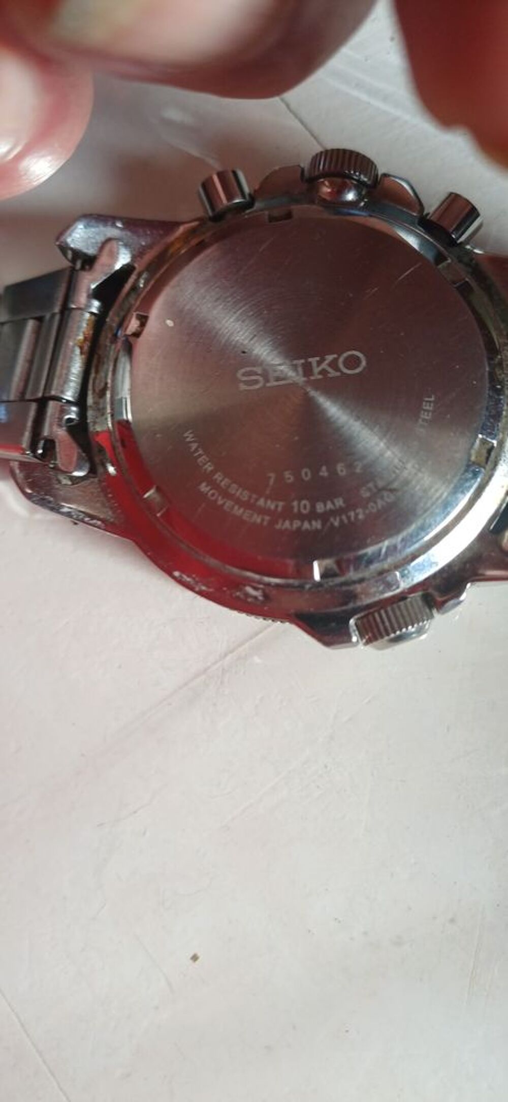 Seiko SSC081P Montre solar avec boussole Bijoux et montres