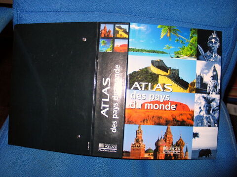 ATLAS des Pays du Monde r�unis en classeur de 23 CD 15 Quincy-sous-S�nart (91)