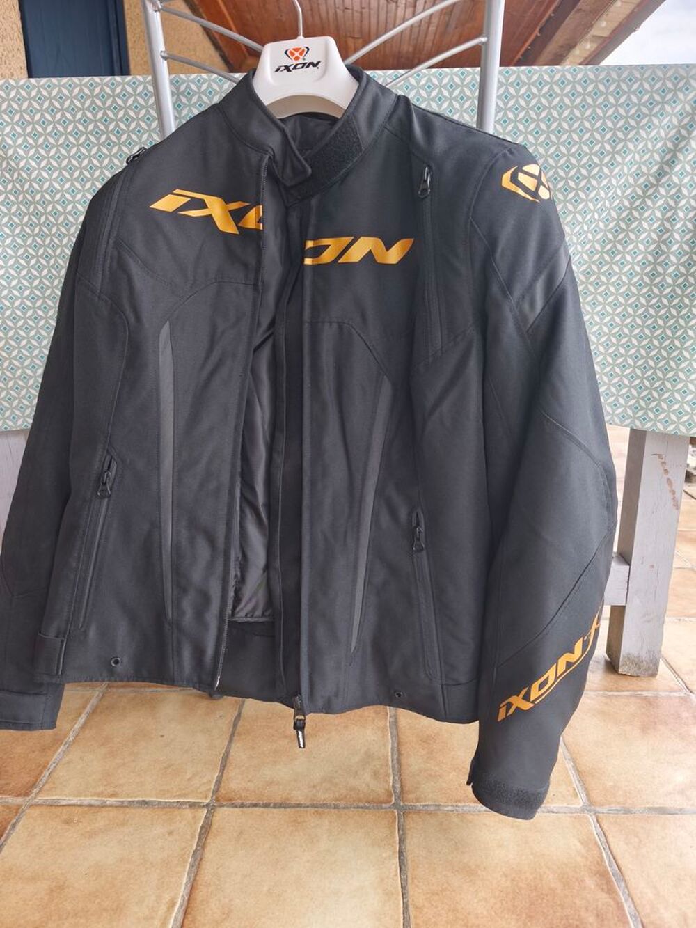 blouson moto avec coque Vêtements