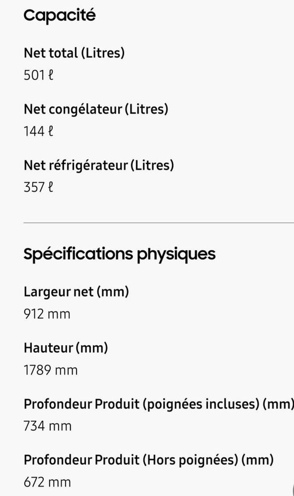 Frigo am&eacute;ricain Electroménager