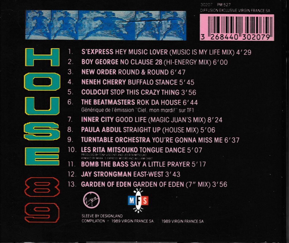 CD House 89 Compilation
CD et vinyles