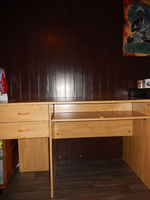 Bureau avec tablette coulissante 30 Châteaubernard (16)