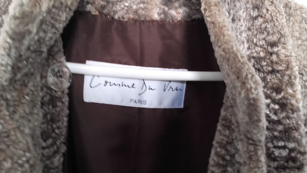 Veste tissus 67% viscose 33% coton, doublure polyester . Vêtements