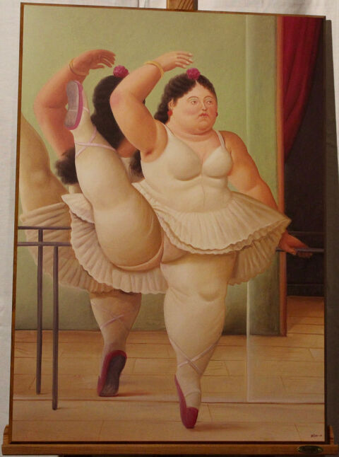  B O T E R O    -     LA   DANSEUSE  A  LA  BARRE      60 Anglet (64)