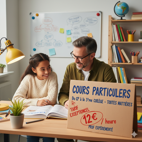 Professeur soutien scolaire toutes mati&egrave;res du CP &agrave; la 3&egrave;me 0 67200 Strasbourg