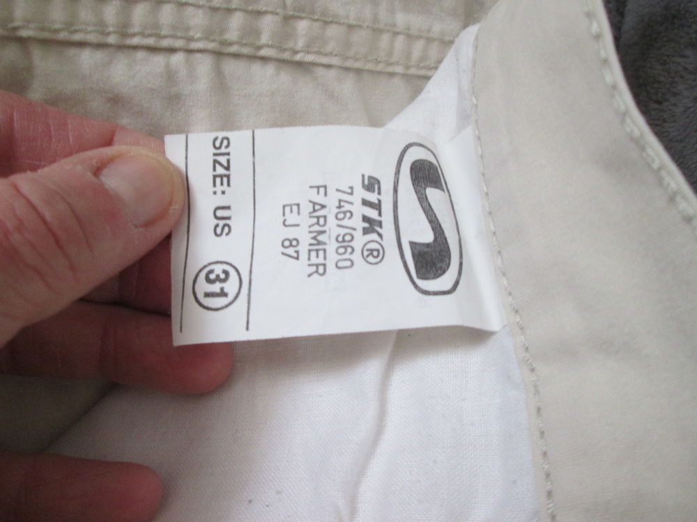 Bermuda beige homme Setrak taille 40 Vêtements