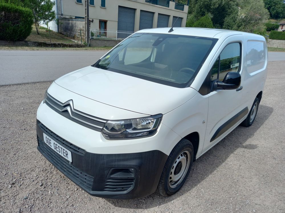 Berlingo STE 1.5 BLUEHDI 100 DRIVER GPS CAMERA 2 PLACES 35677 KMS 2022 occasion 88220 Urim&eacute;nil