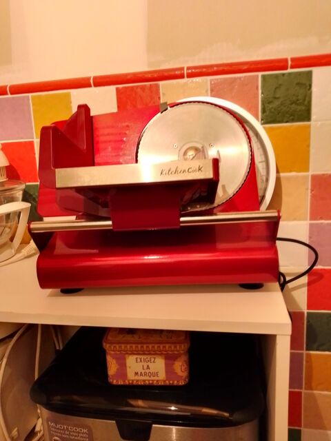 Trancheuse électrique rouge KitchenCook Raissac-d'Aude (11)