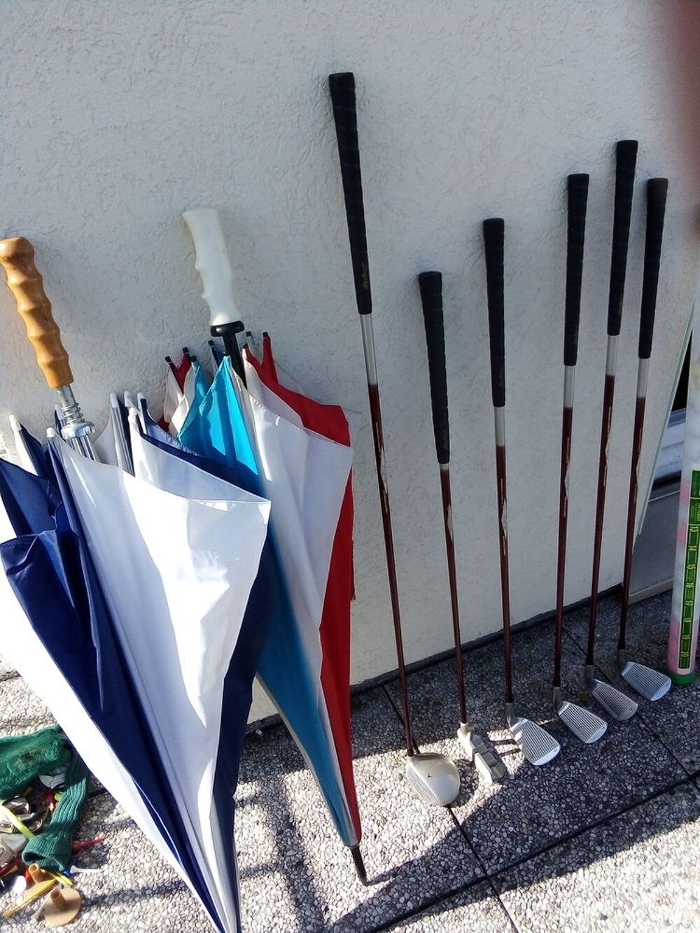 ensemble chariot et mat&eacute;riel de golf Sports
